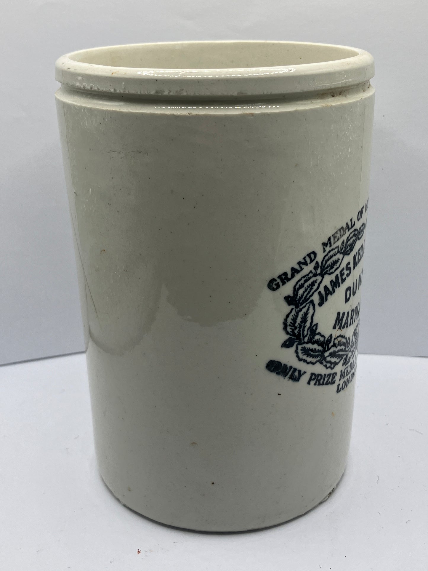 Tall 3lb James Keiller Dundee Marmalade jar