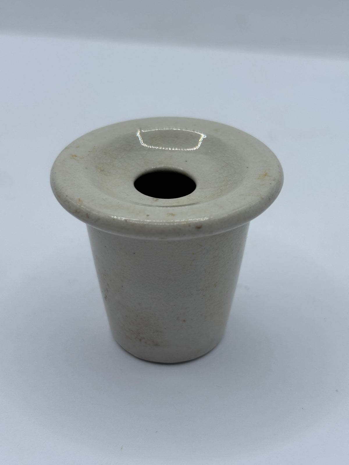 Old stoneware desk ink