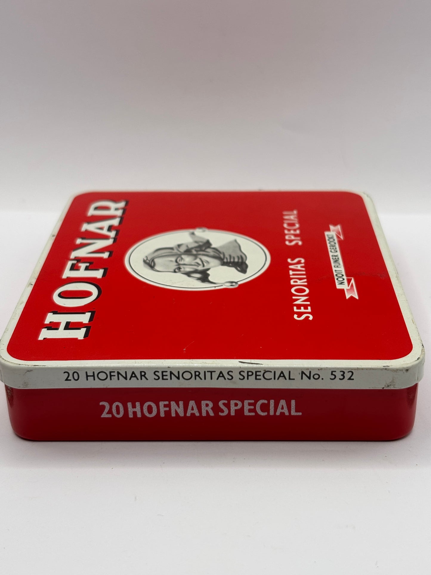 Old advertising tin, Hofnar tin