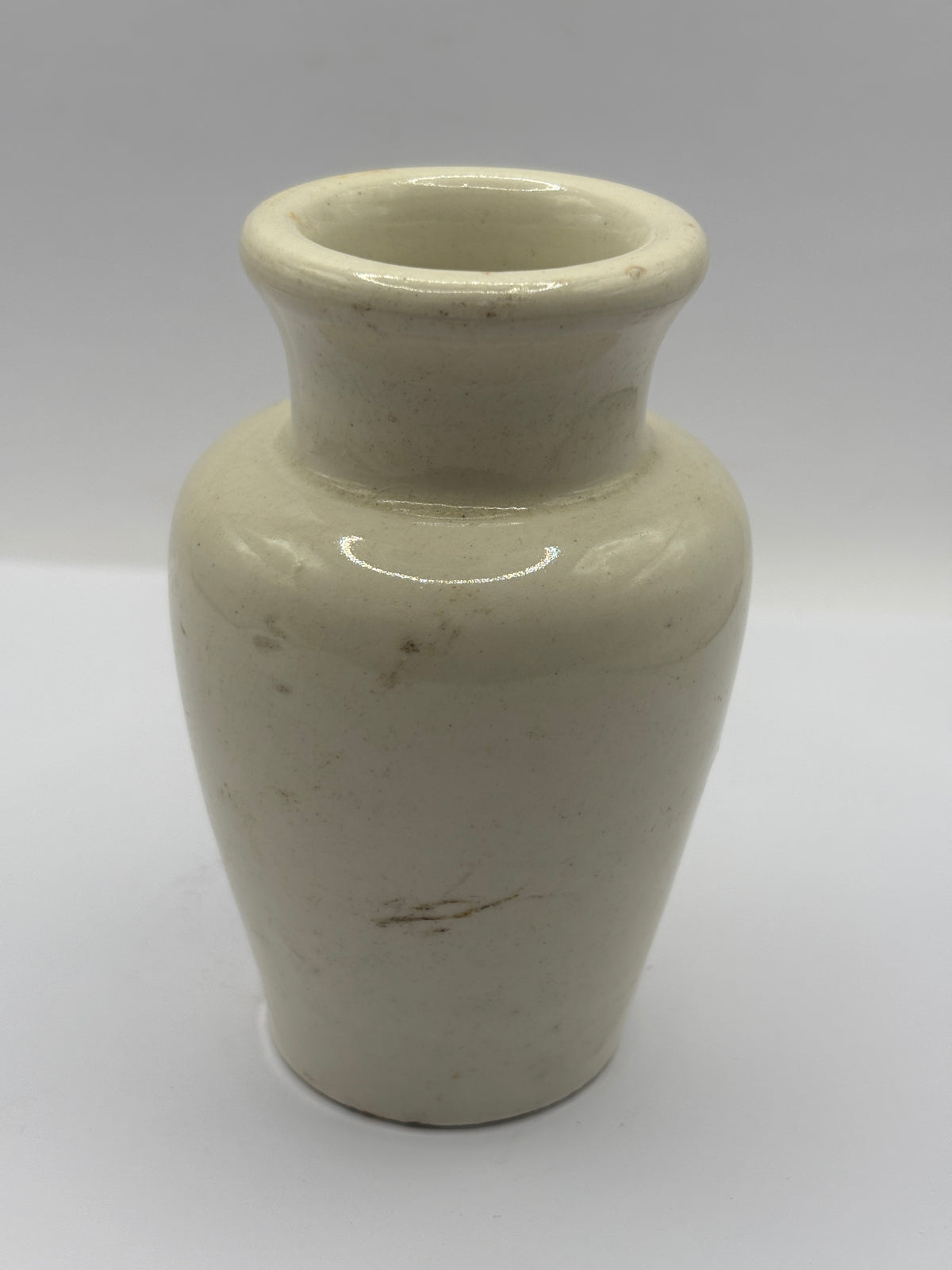 Old advertising cream pot, Coopers fresh thick cream