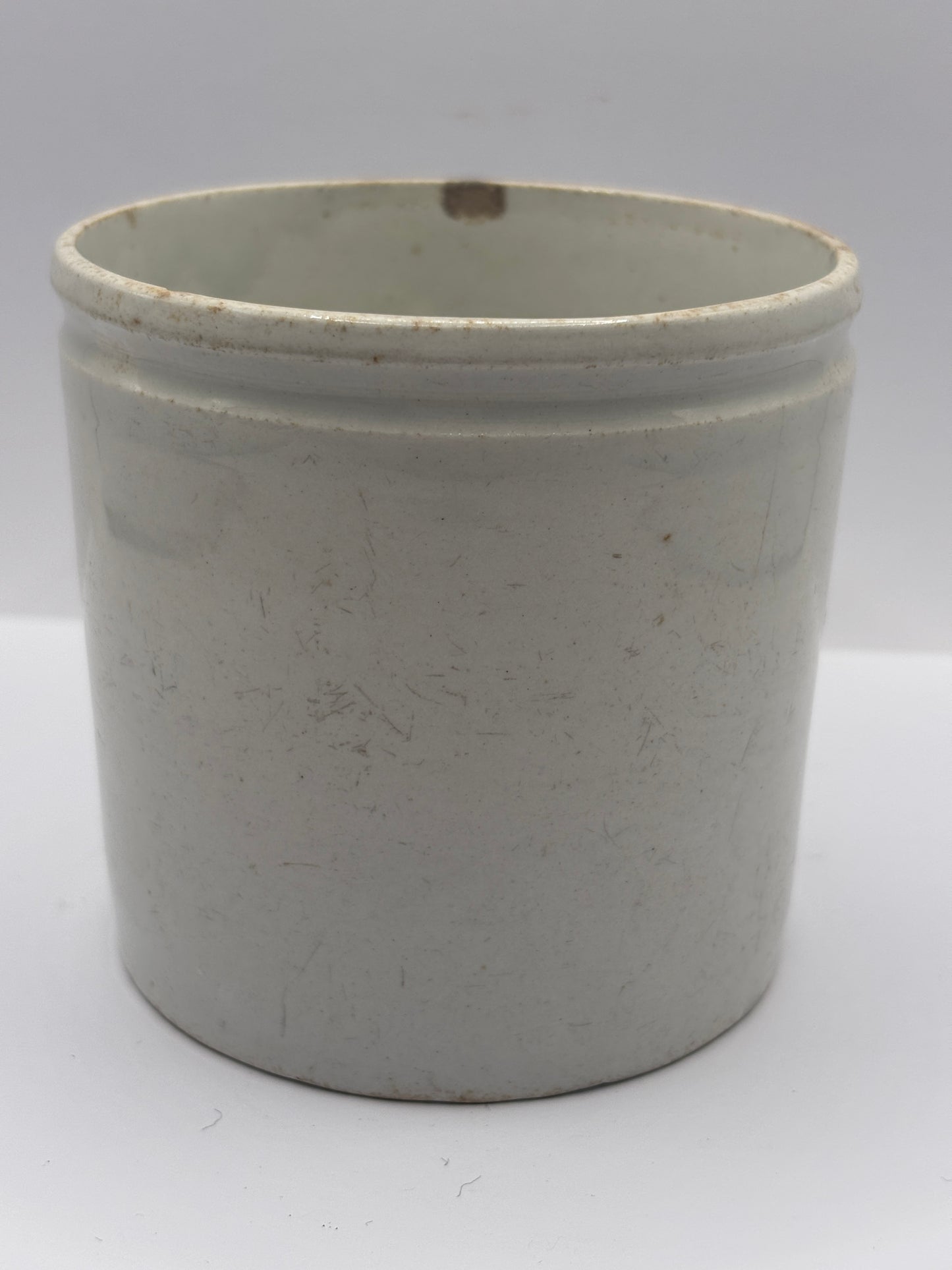 Old 1lb ironstone jar