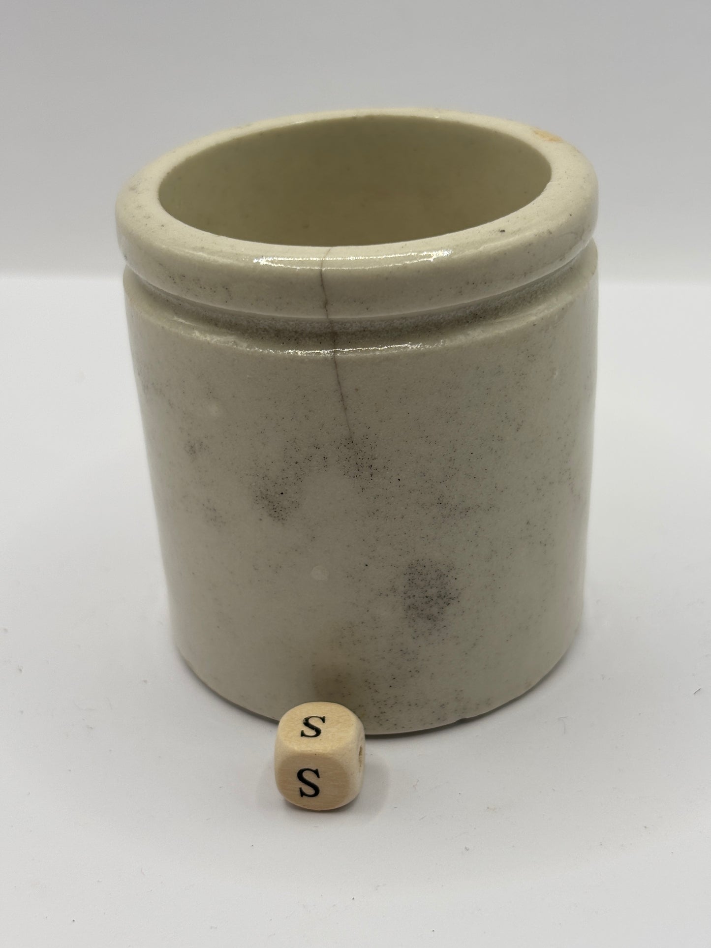 Old chunky stoneware pot (s)