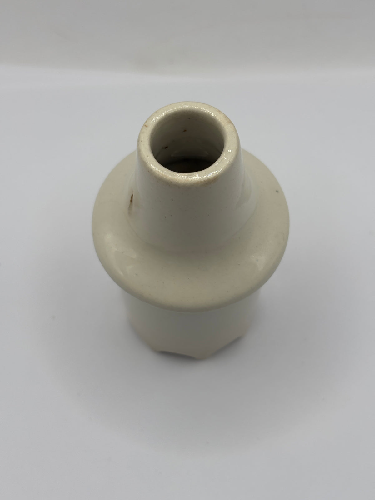 Old stoneware pie funnel