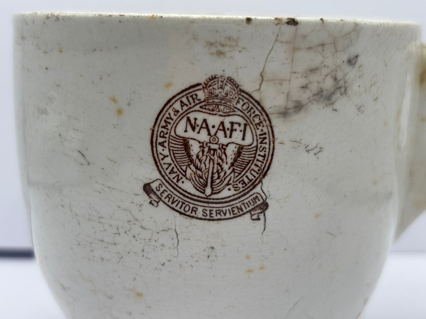 Old army, navy and air force mug