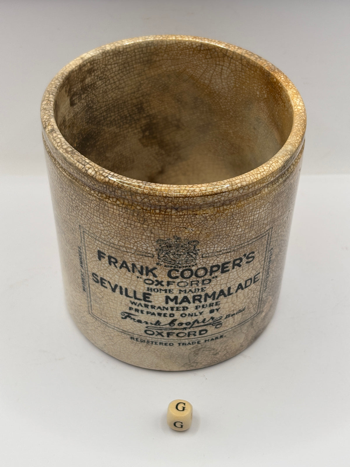 Old 2lb Frank cooper marmalade jar (G)
