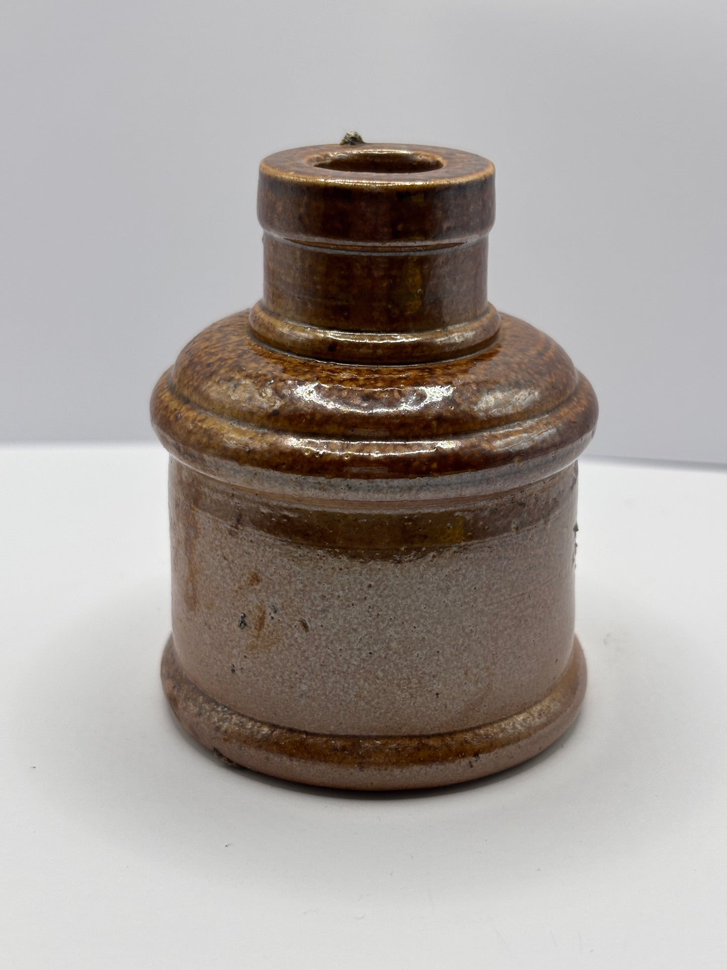 old stoneware ink, ink bottles inkwells