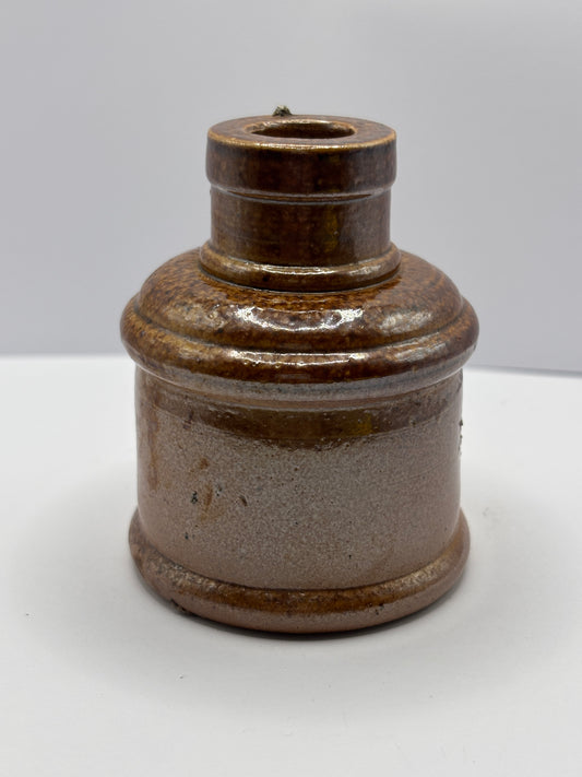 old stoneware ink, ink bottles inkwells