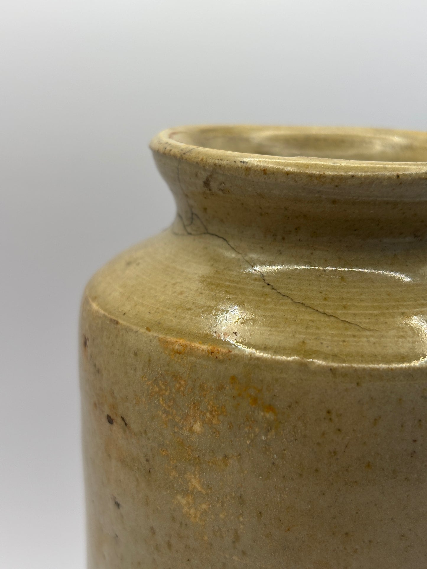 Early Manchester advertising jar, John Kelsall