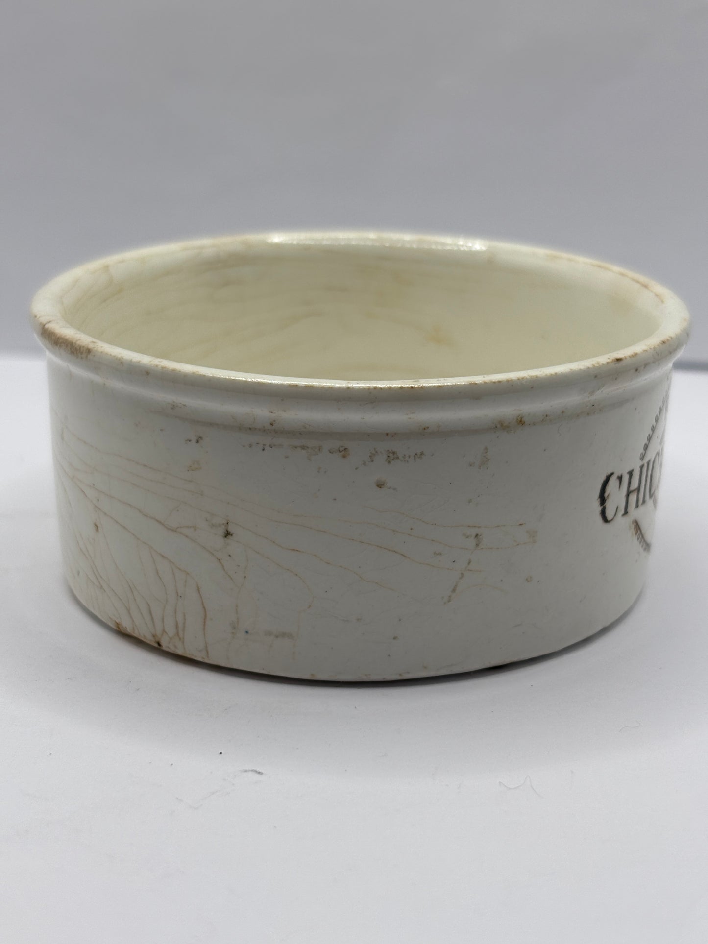 Old seagers Chicken & ham meat paste pot