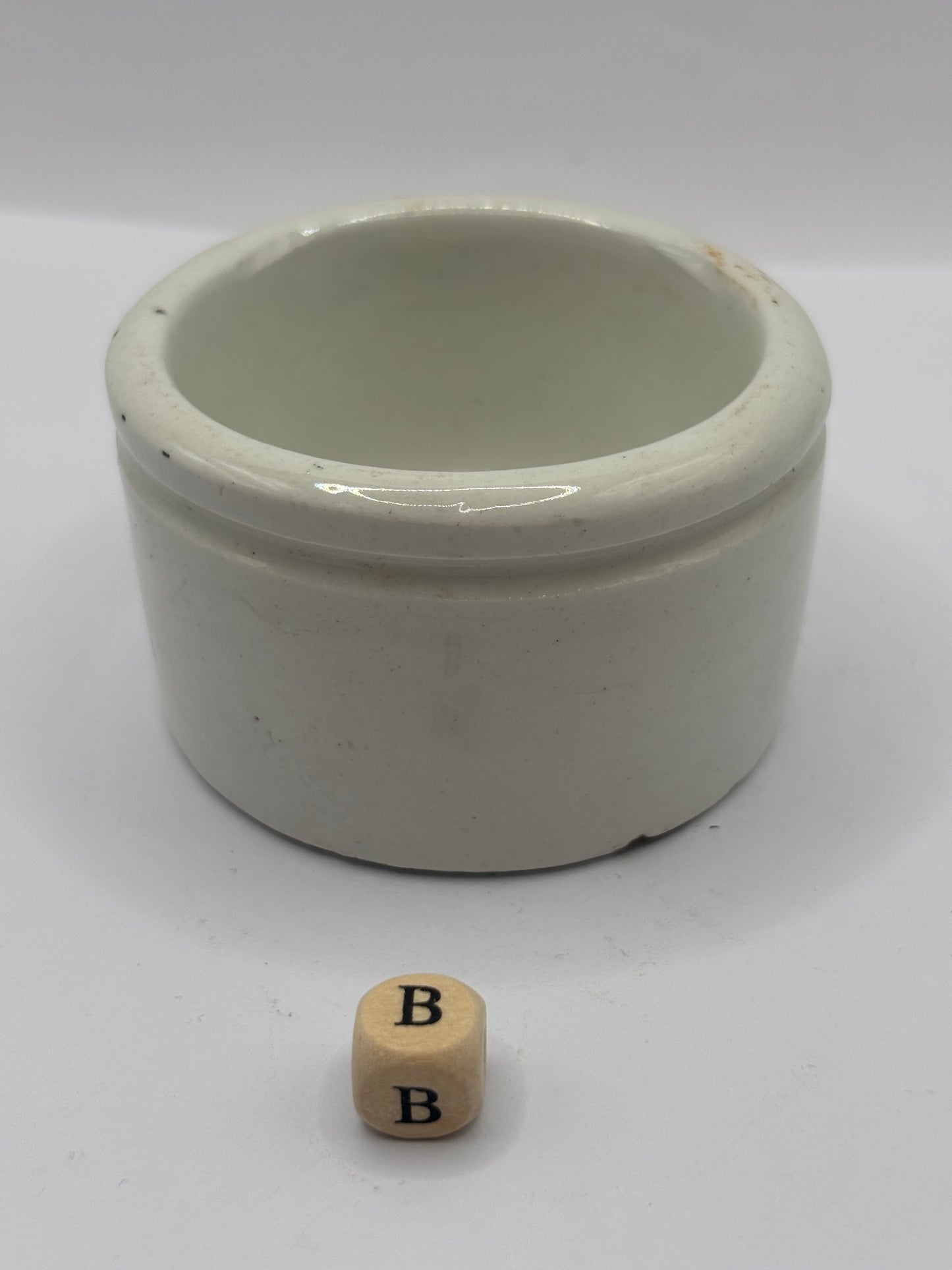 Old sainsburys advertising pot, Bloater paste (B)