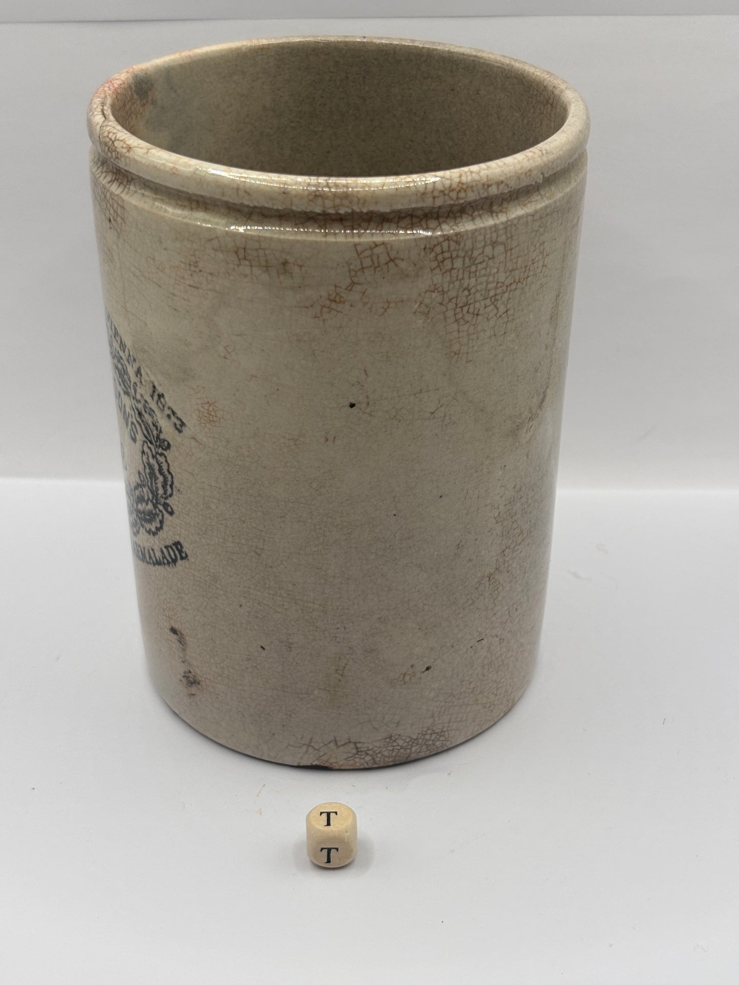 Old 2lb James Keiller dundee marmalade jar (T)