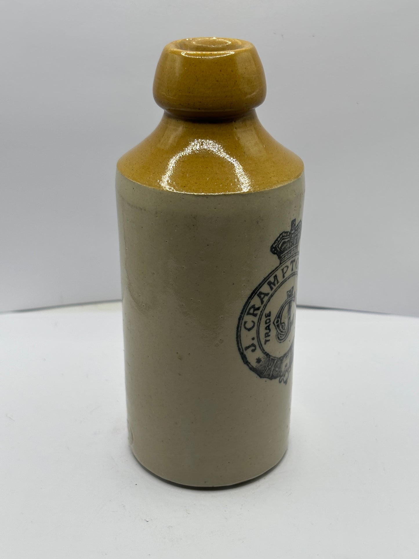 Old Crampton ginger beer bottle