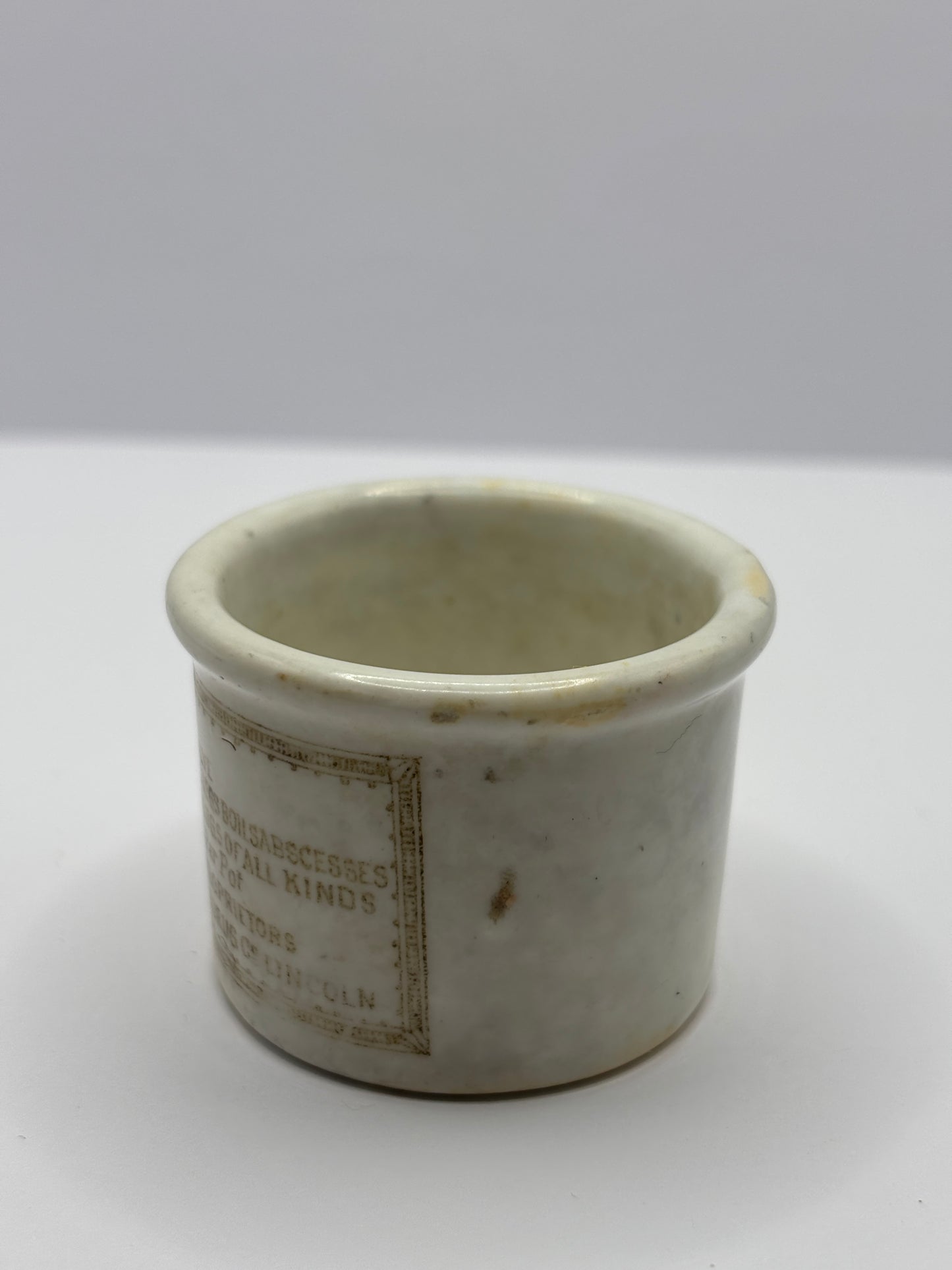 Old Clarke’s miraculous salve ointment pot