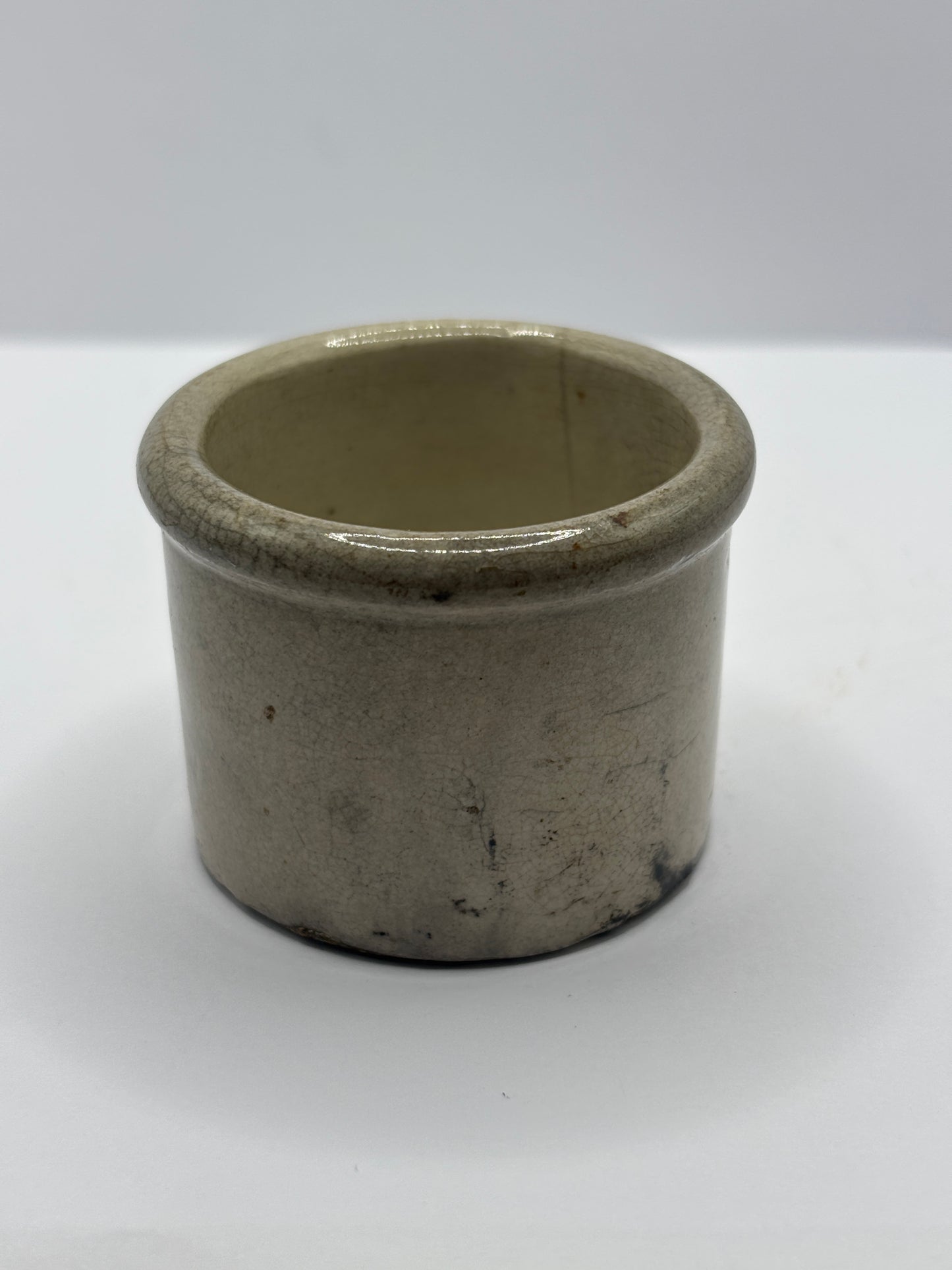 Old clarkes advertising ointment pot