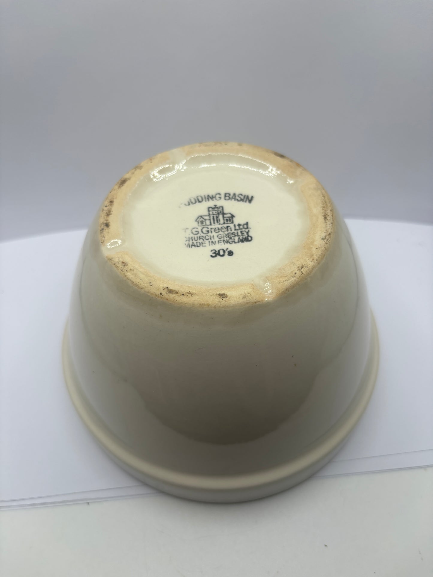 Vintage pudding bowl (A)