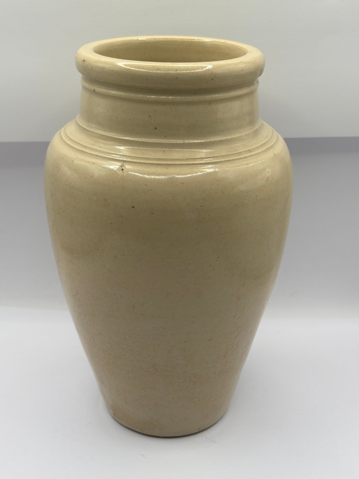 Old scarce XL advertising numol jar, 7.5inch