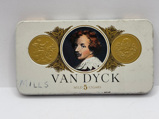 Old advertising tin, Van Dyke