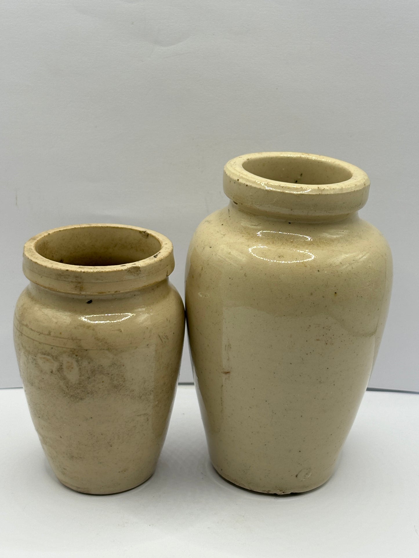 2 old virol jars