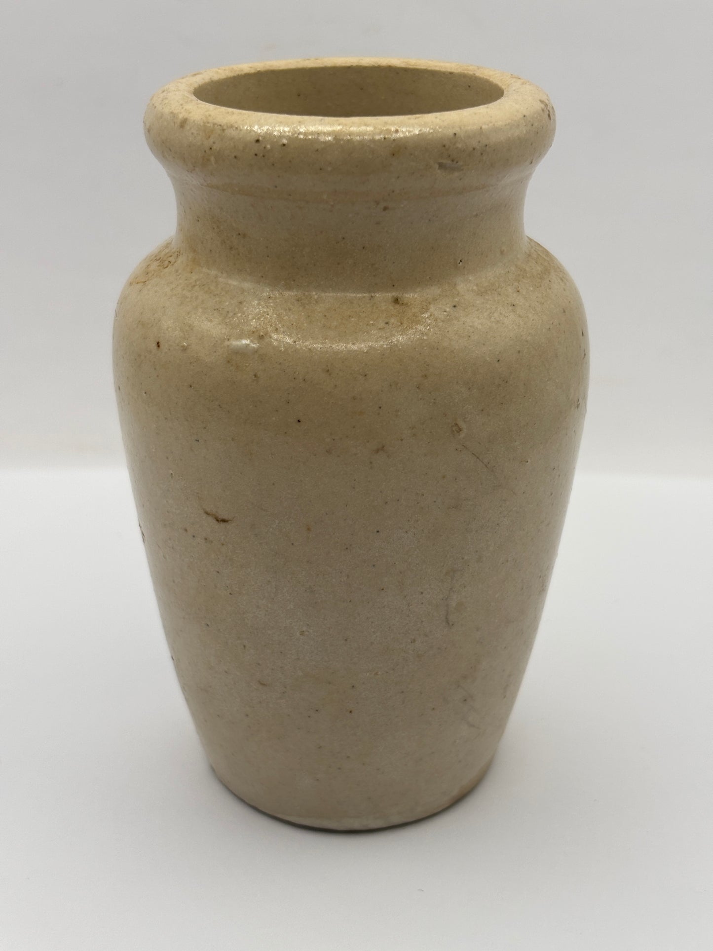 Old advertising cream pot, Carricks Cumberland dairy. Pure thick cream