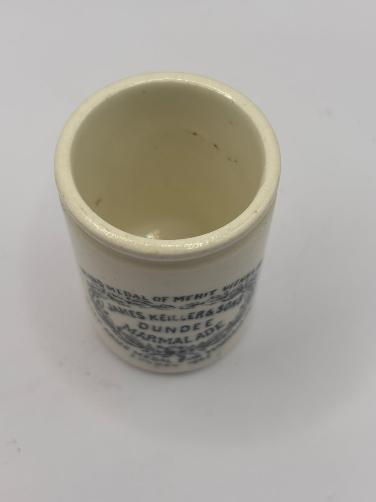 RARE miniature size James Keiller Dundee marmalade jar 5.5cms