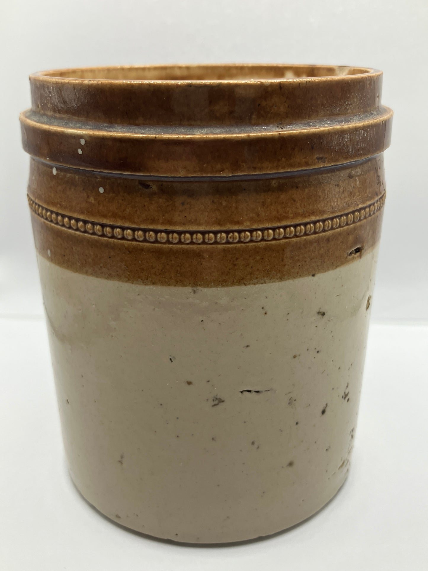 Antique chemist jar, with original label