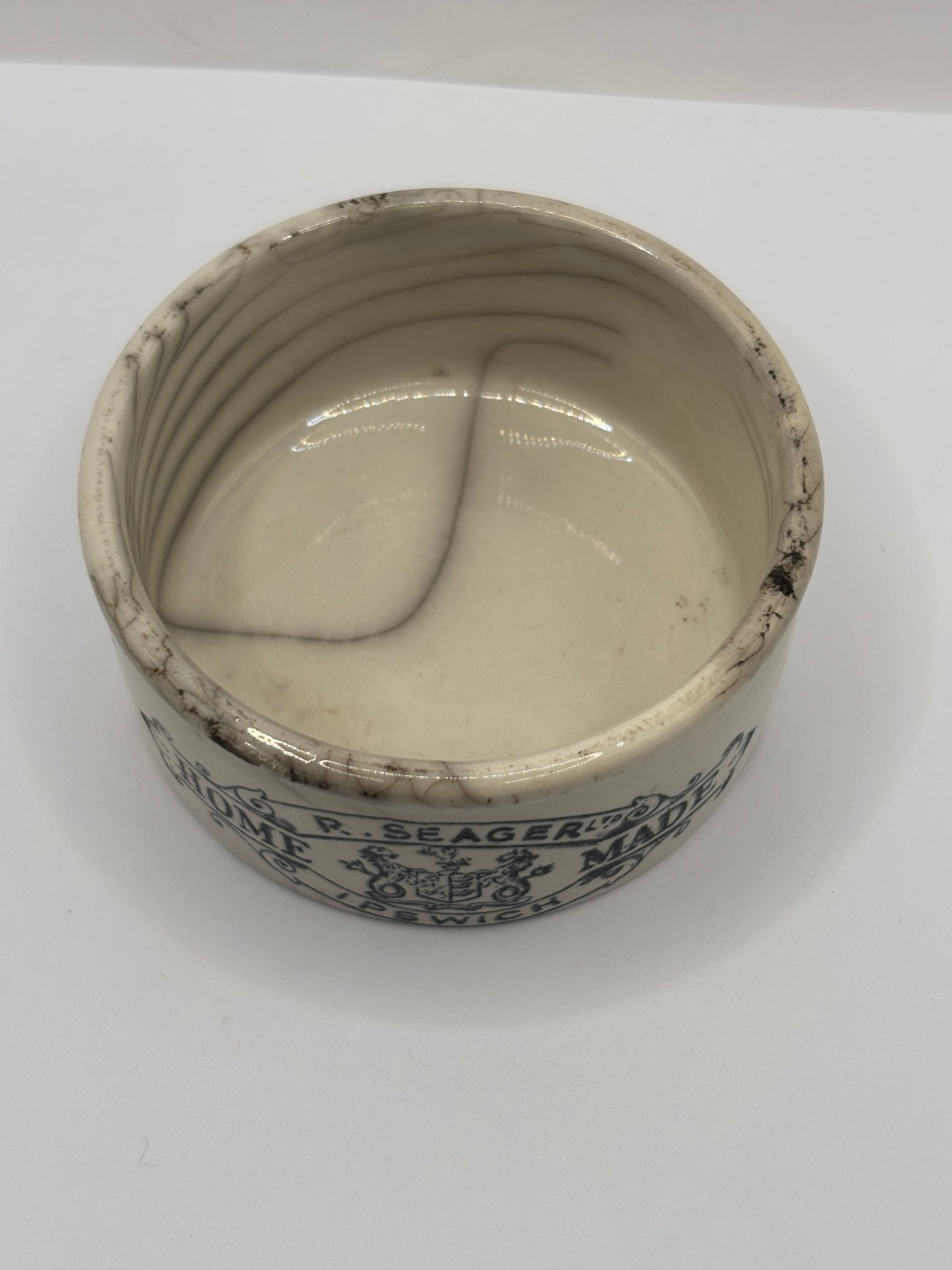 Old Seagers advertising meat paste pot