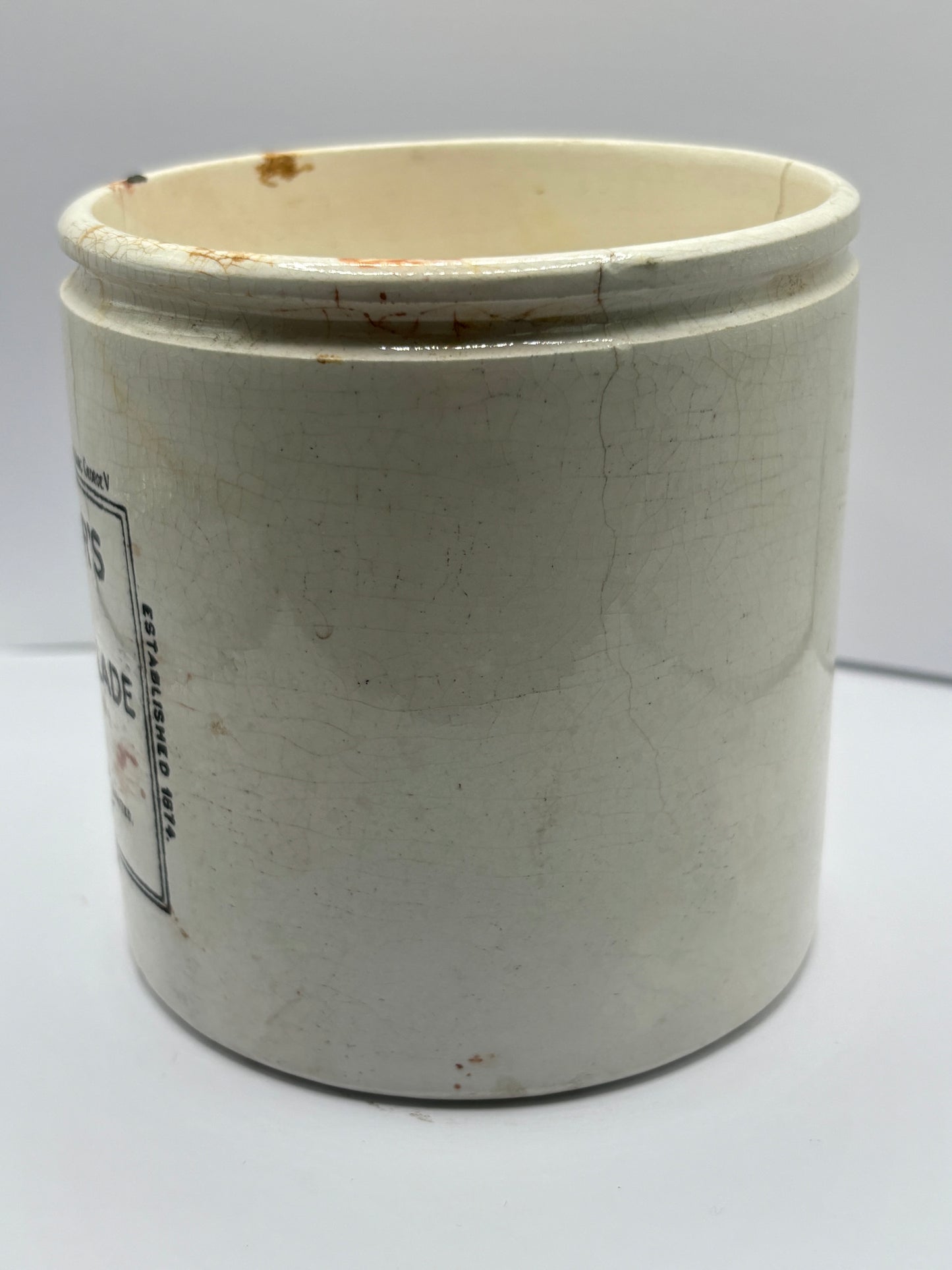 2lb frank cooper marmalade jar, Damaged