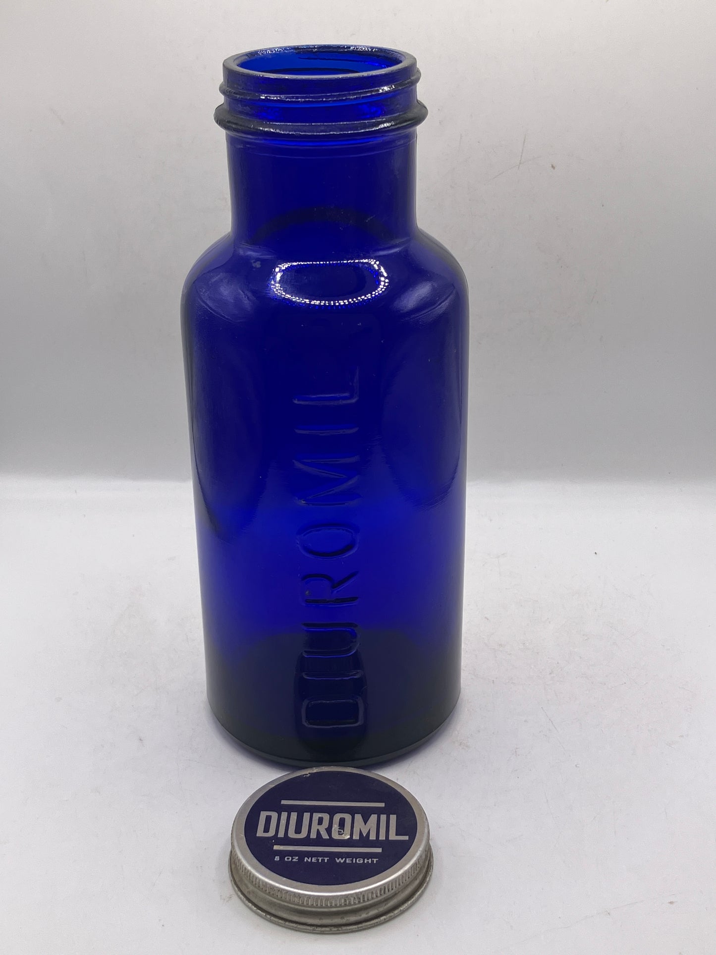 Diuromil blue bottle with original lid