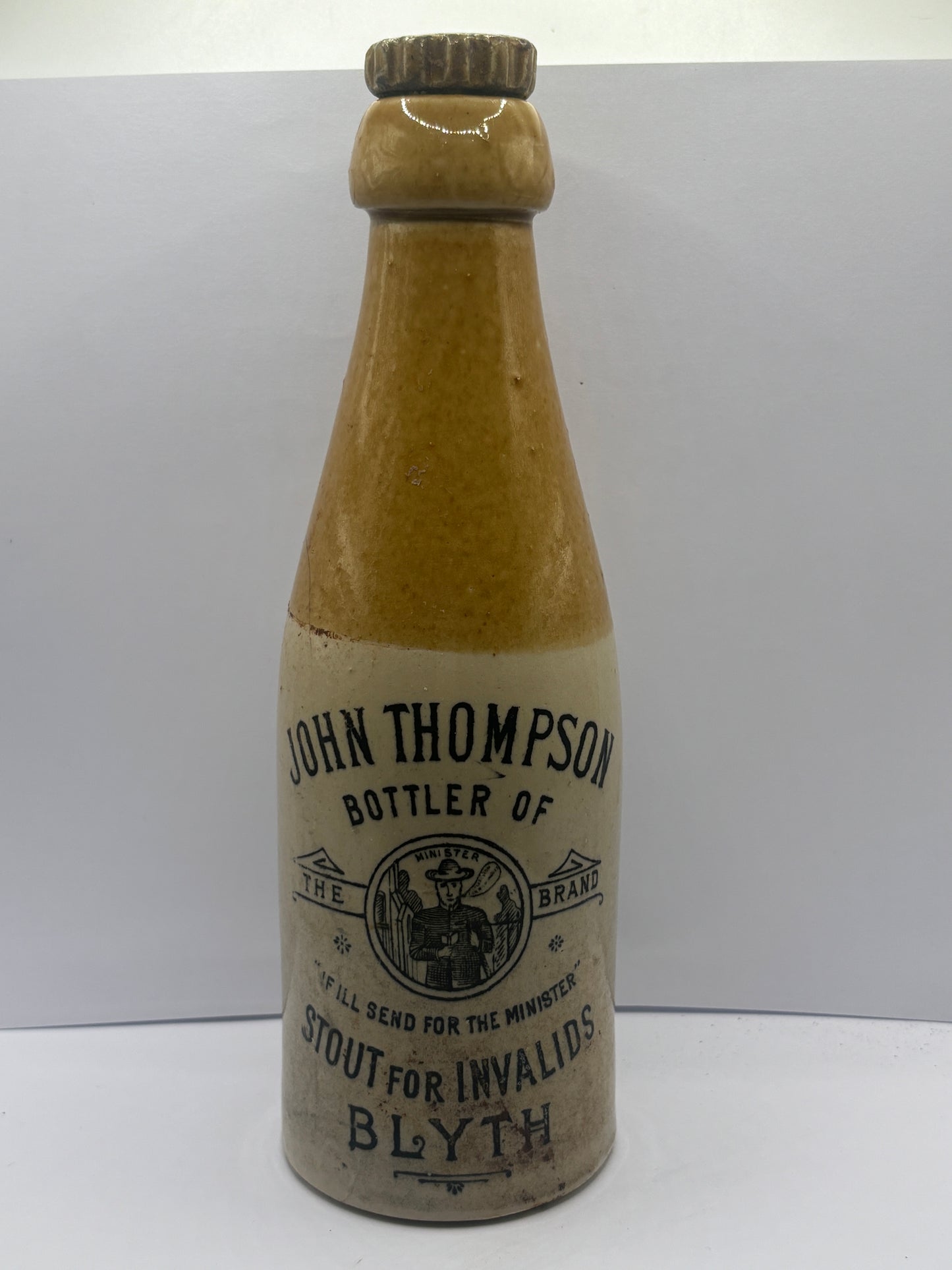 John Thompson stout bottle, Blyth