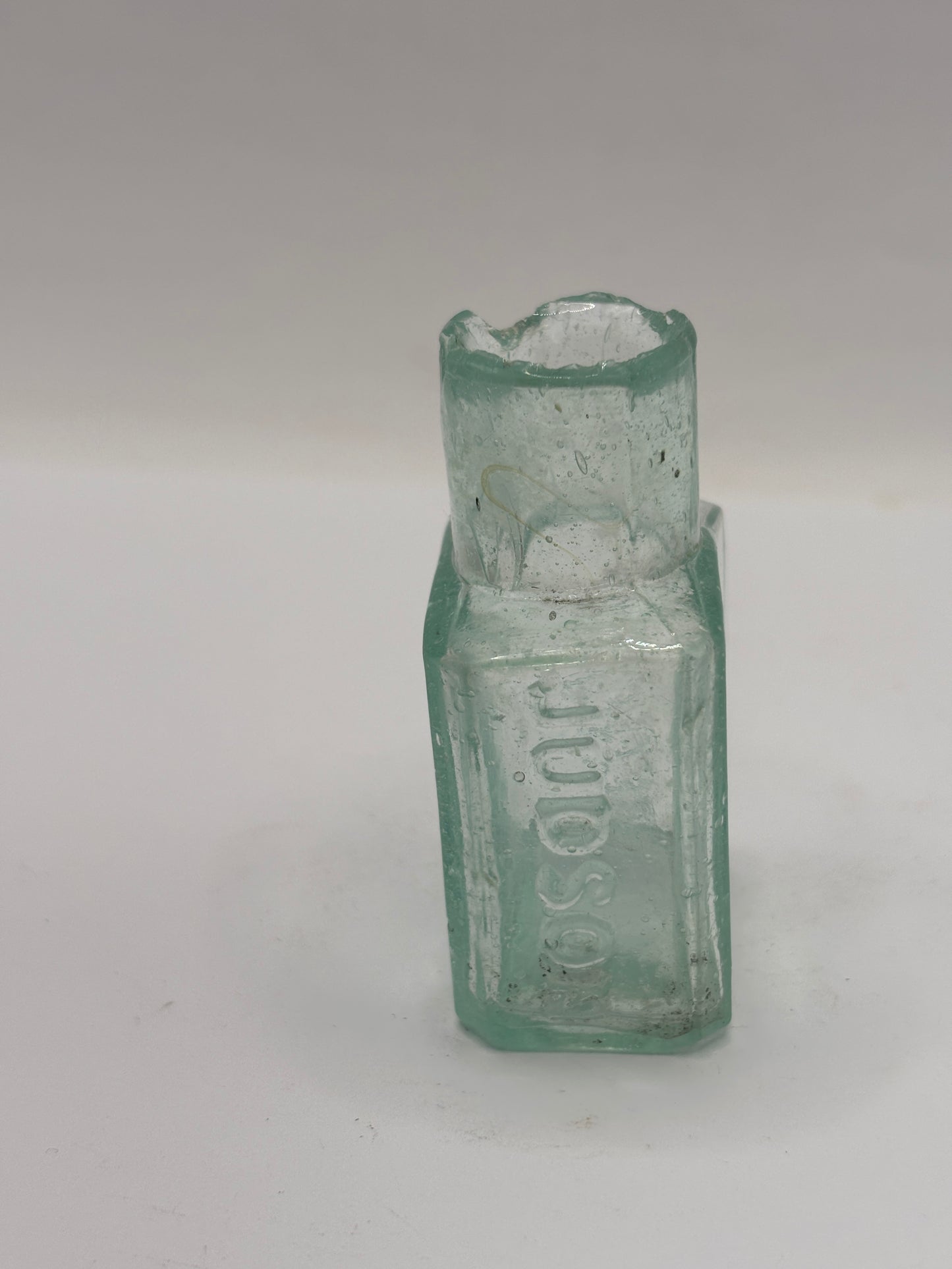 Old advertising inkwell,ink bottle. Judson London