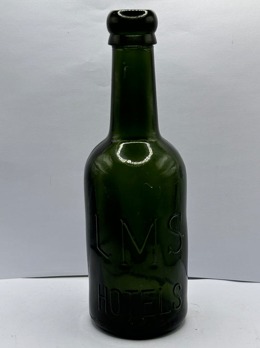 Old beer bottle, LMS Hotels, Railway bottle