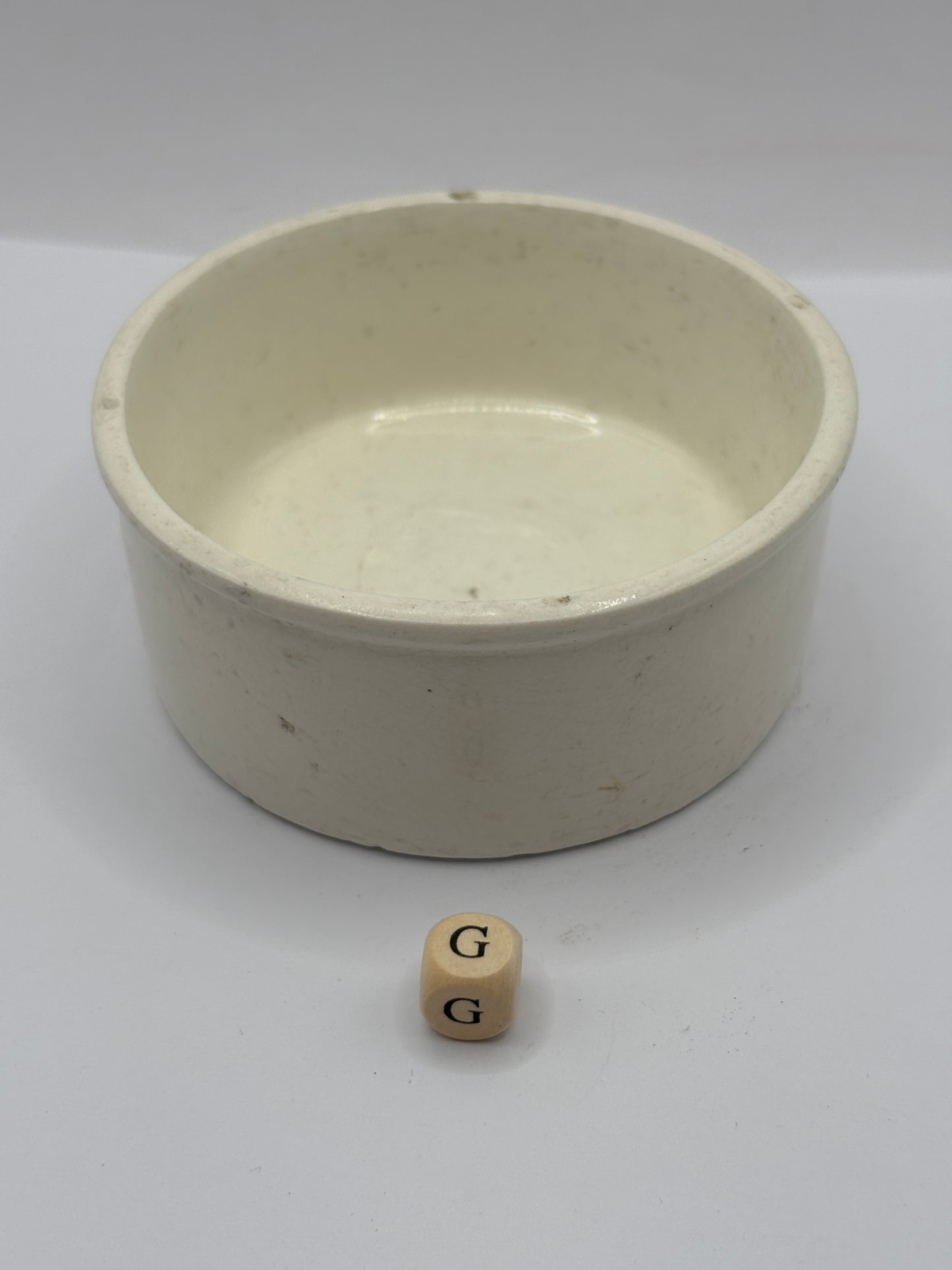 Old advertising meat paste pot, Shippams high class potted meat (G)