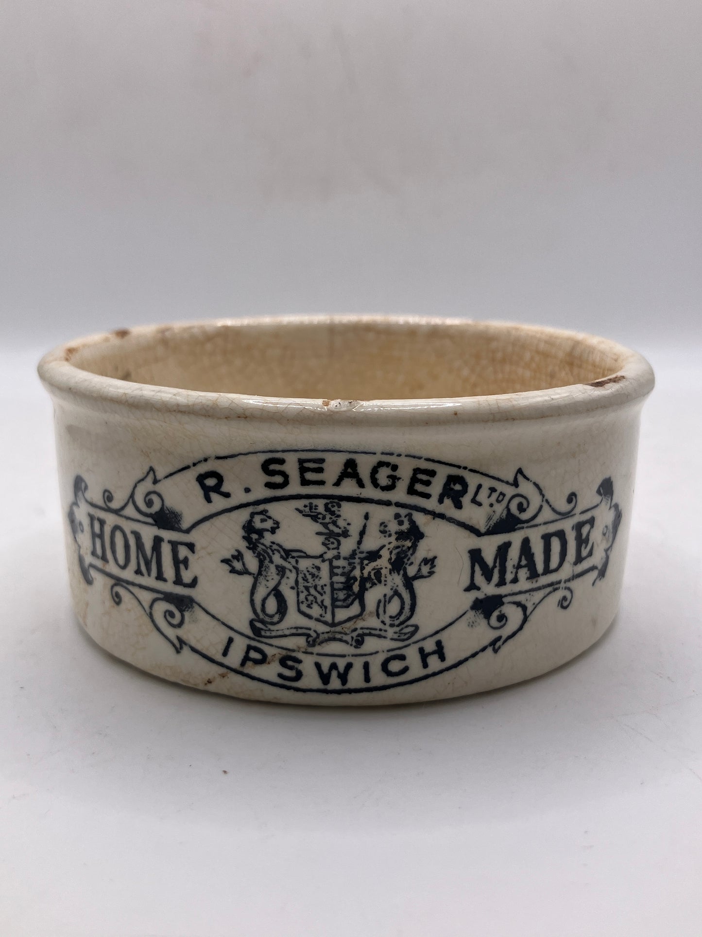 Seagars advertising meat paste pot