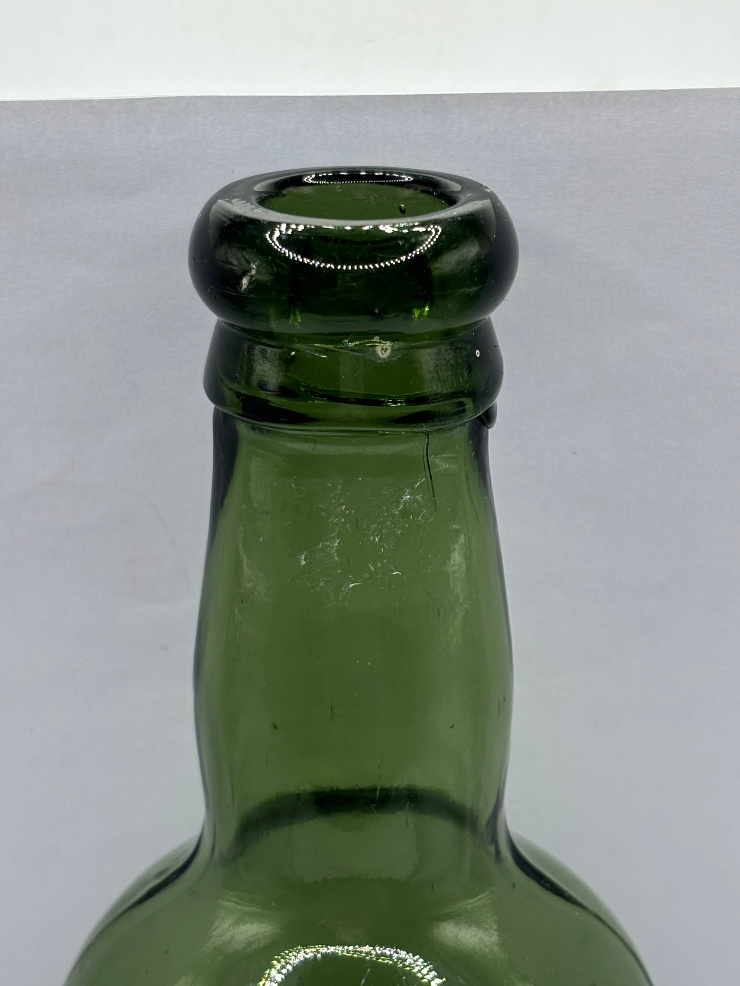 Old glass beer bottle, Wilsons brewery.  Newton Heath