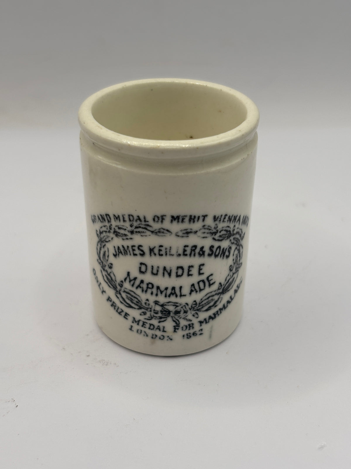 RARE miniature size James Keiller Dundee marmalade jar 5.5cms