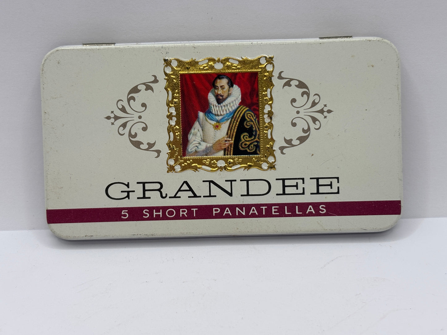 Old advertising tin, Grandee Panatella