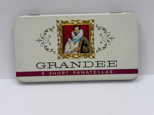 Old advertising tin, Grandee Panatella