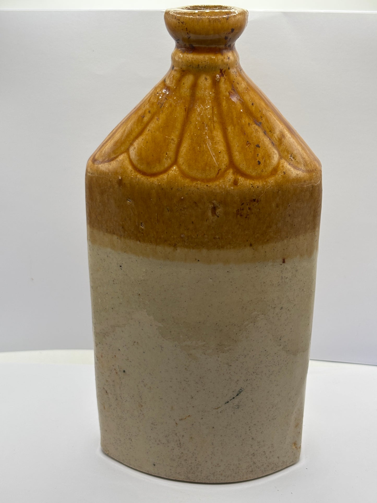 Old stoneware flask/bottle