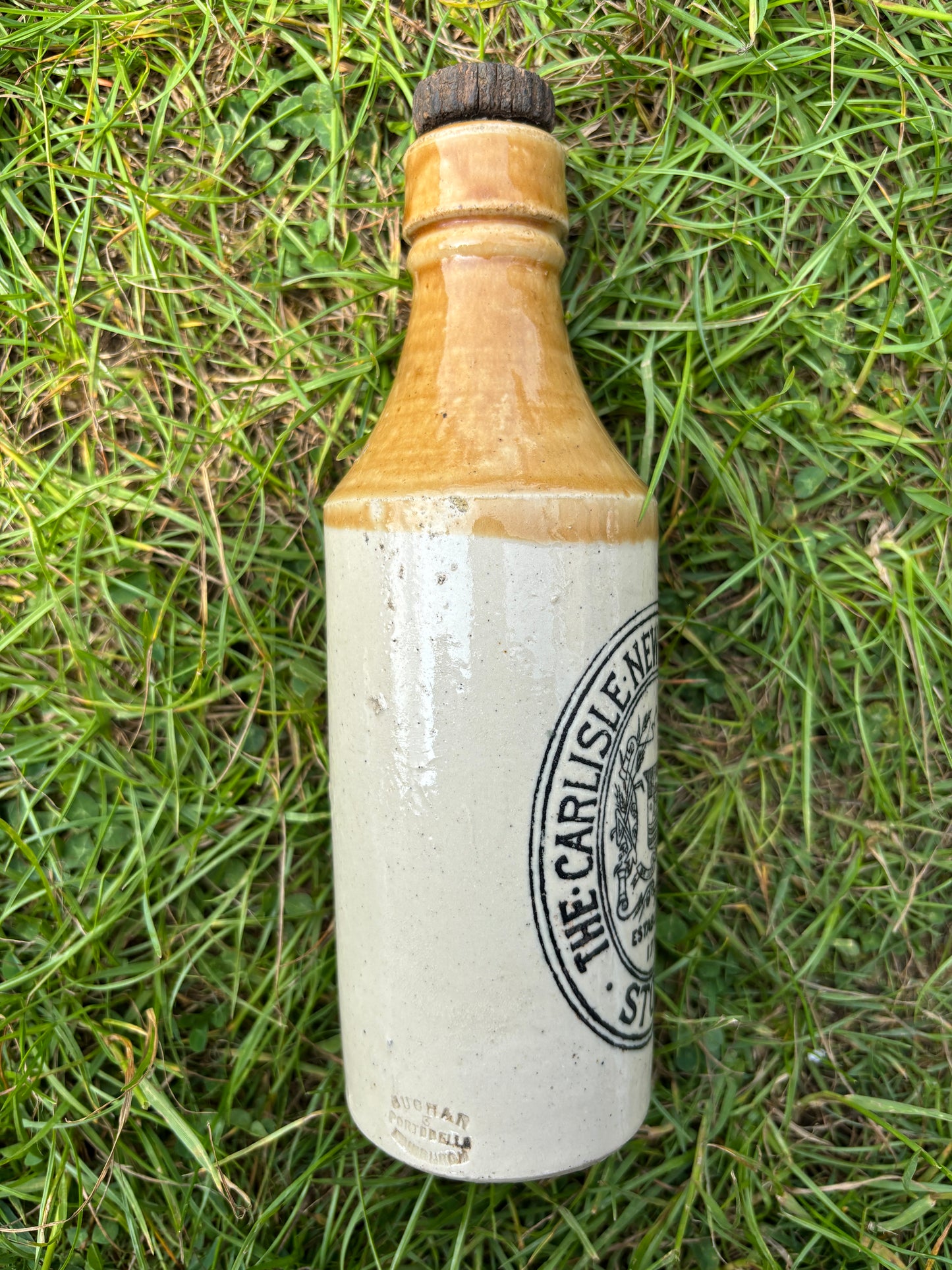 The Carlisle new brewery Co stout bottle