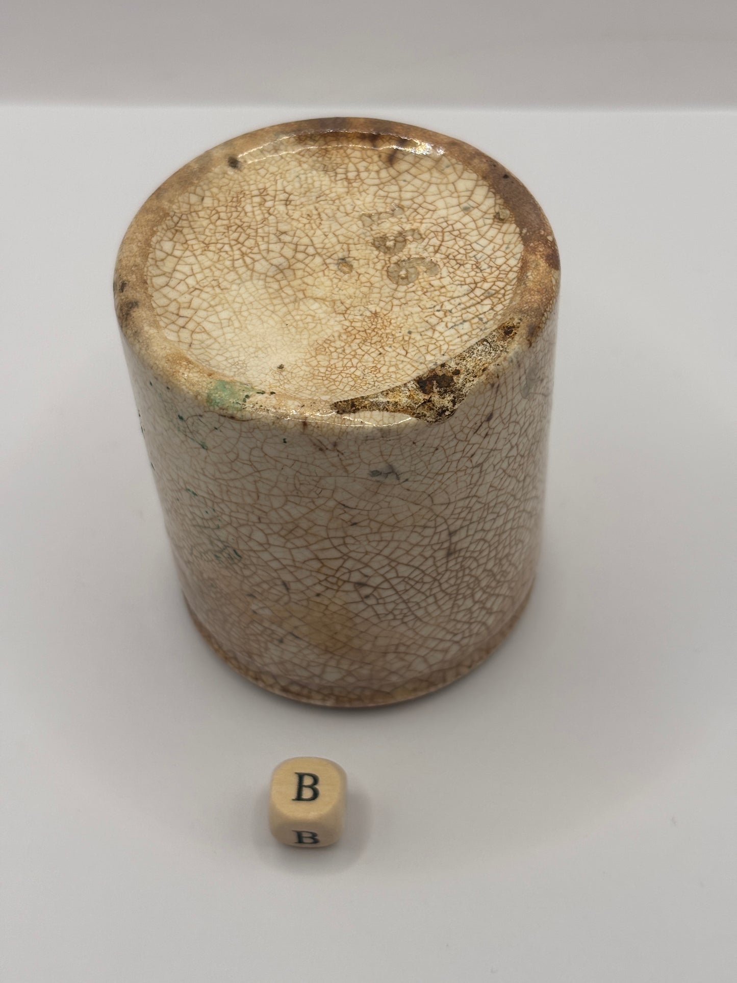 Old sainsburys advertising pot, potted meat (B)