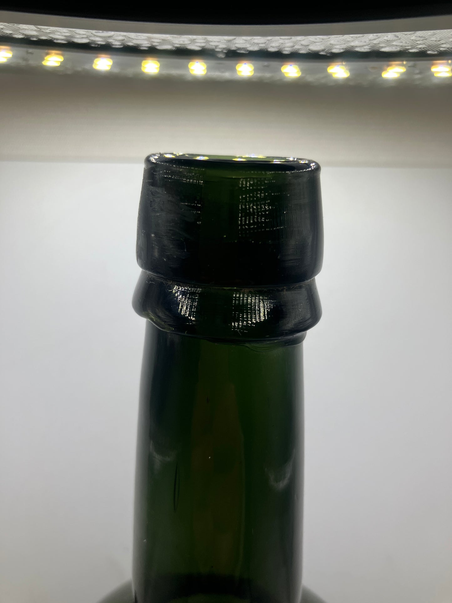 Early 1890s wine bottle with seal on