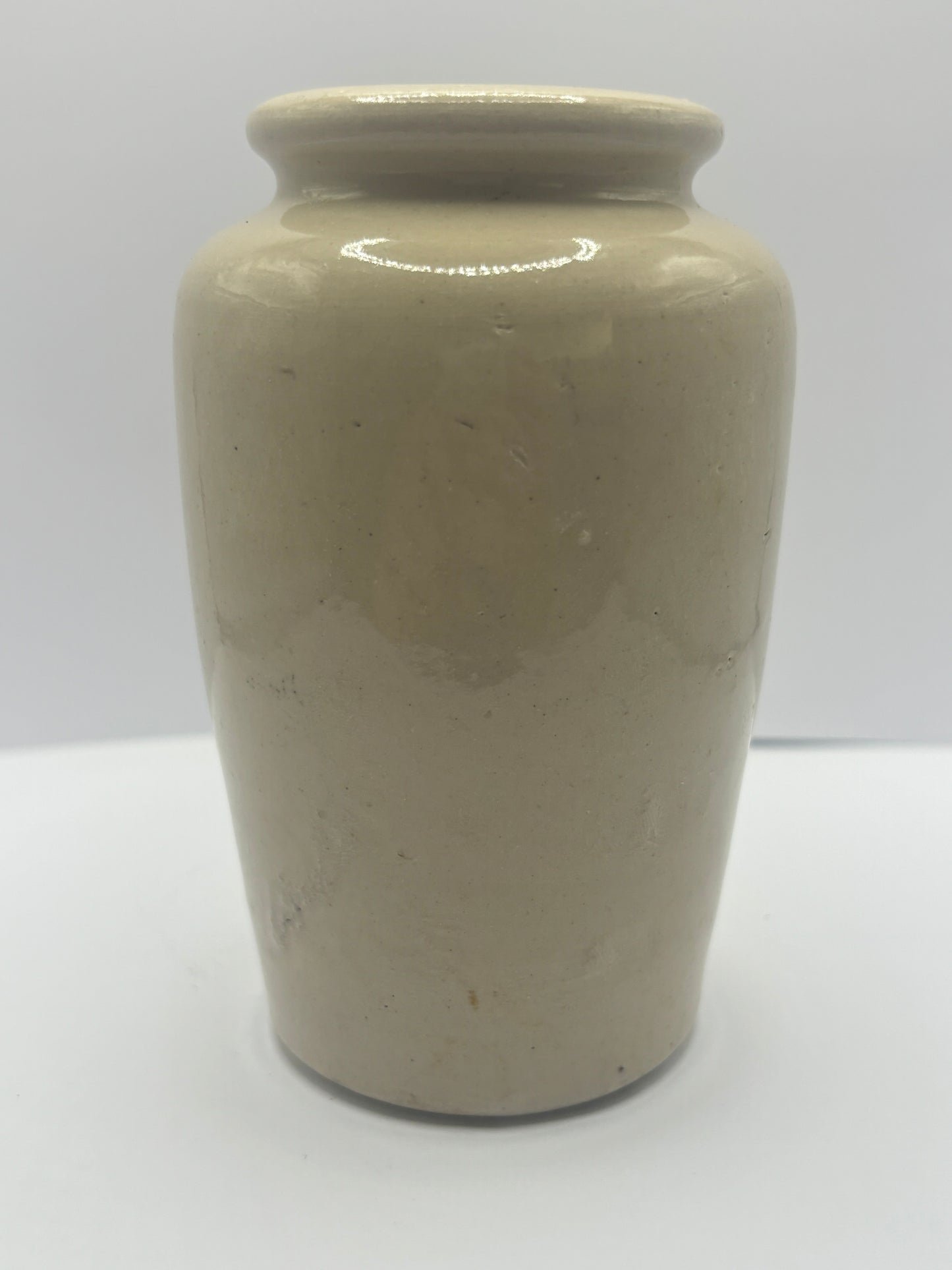 The Galloway creamery, white stoneware cream pot