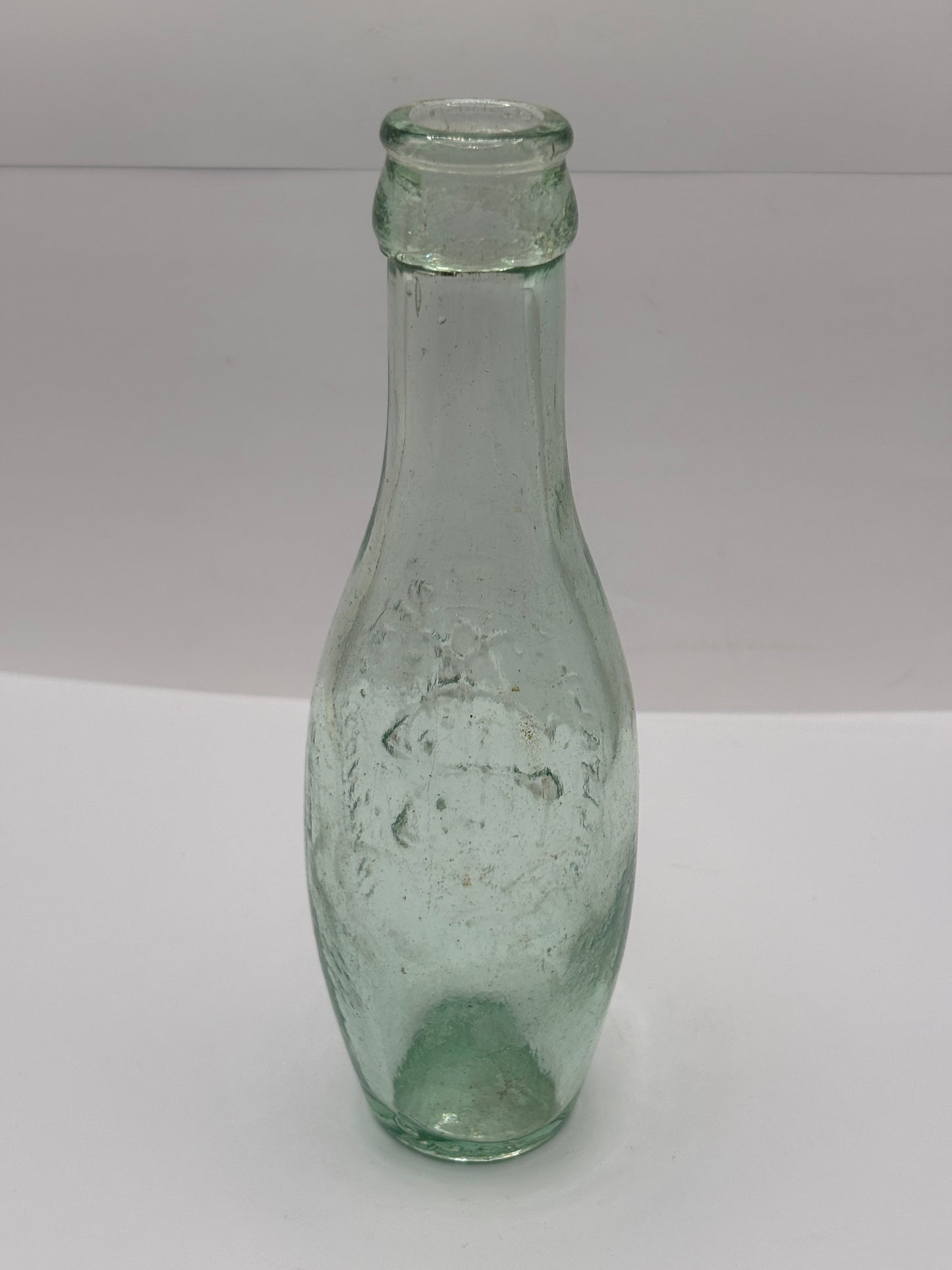 Old flat bottom hamilton bottle, Threlfalls brewery co