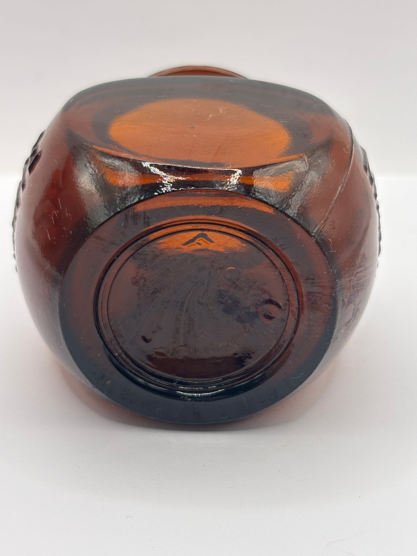 old amber glass marmite bottle 8Oz
