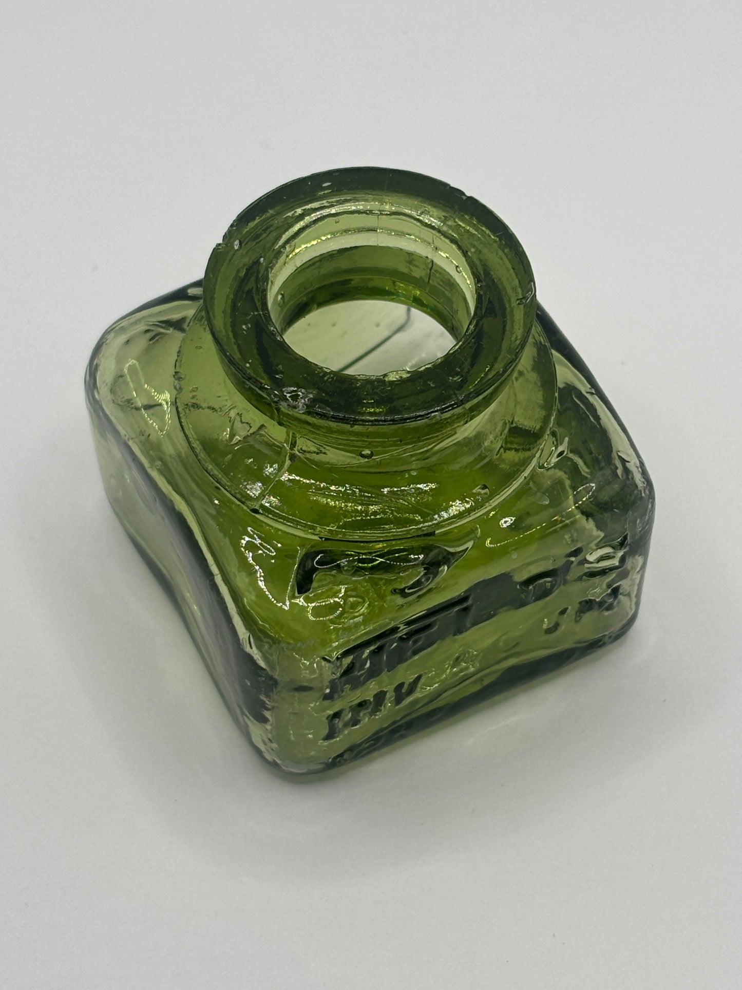 Olive Green fields ink & gum bottle