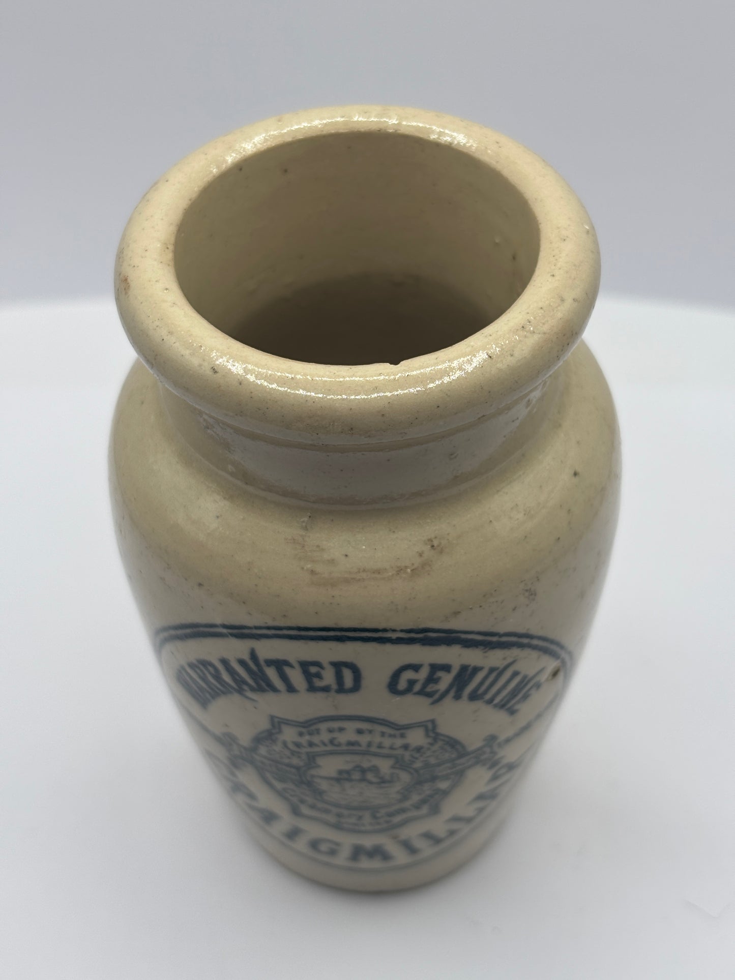 Old craigmillar stoneware cream pot