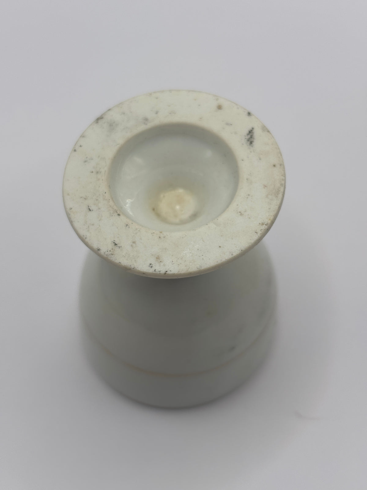 Old ceramic egg cup, dump dug