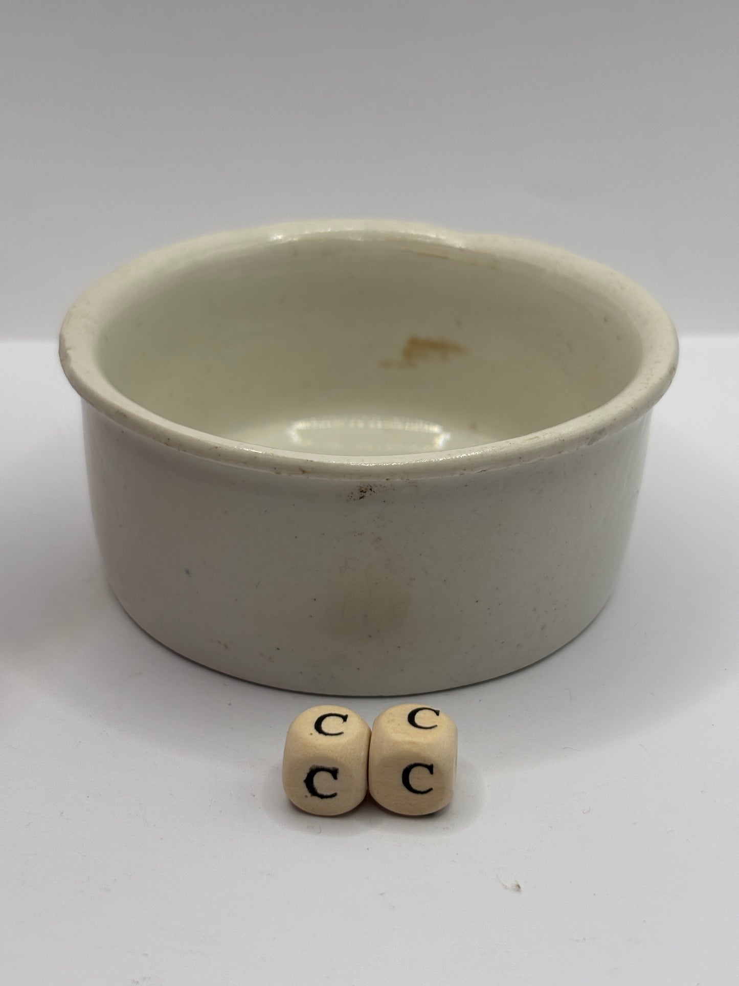 Old Plumtree advertising meat paste pot (CC)
