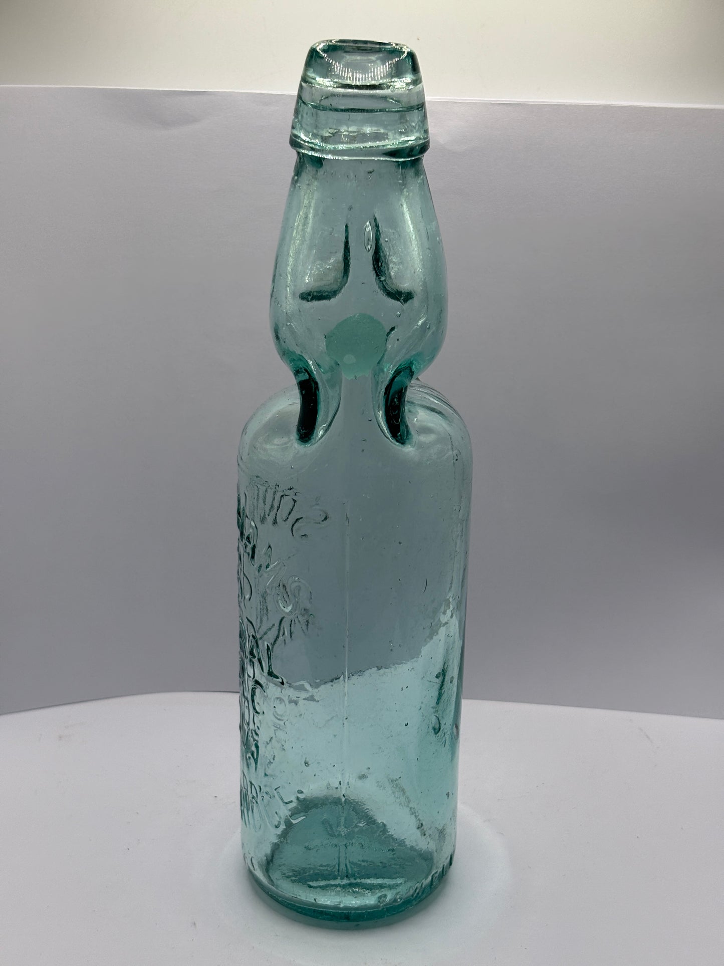 Old Knightsbridge codd bottle with marble