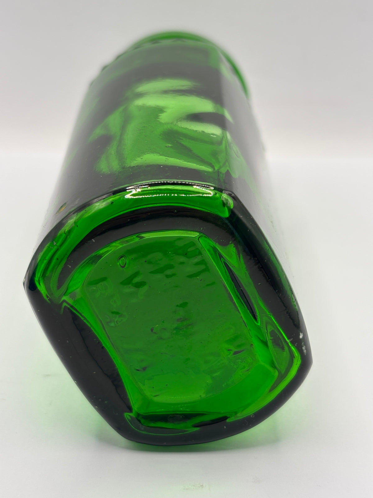 Old green jar
